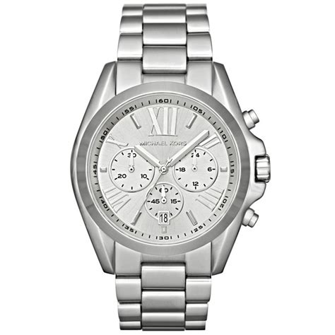 michael kors damenuhr mk5535|Michael Kors Bradshaw Chronograph Silver.